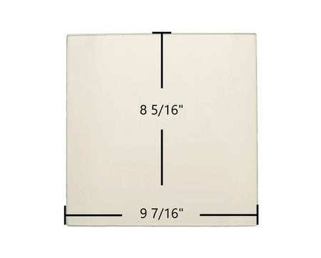 Morso Squirrel & Swift 1000 Ceramic Glass Panel – 9 7/16" x 8 5/16" (Part #790724) - Total Hearth