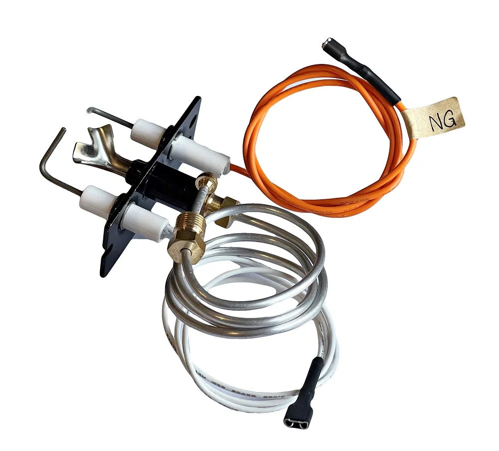 Natural Gas IPI Pilot Assembly – SRV2090-012 | Quadra-Fire & Heatilator | 23" Pilot Tube | OEM Replacement - Total Hearth
