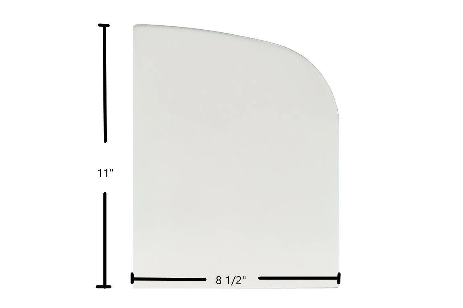 Napoleon 1600C, 1600C-1 Glass - Woodstove Fireplace Glass