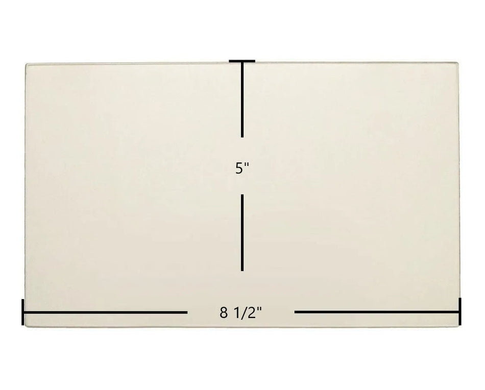 Nashua 2 Side Ceramic Glass Panel (8 1/2" x 5") - Total Hearth