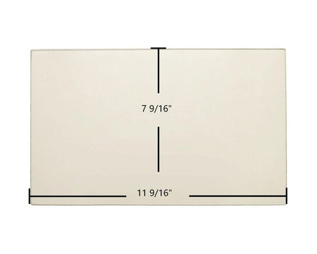 Nashua NFP-1 Ceramic Glass Panel (11 9/16" x 7 9/16") – Replaces 7GNFP - Total Hearth