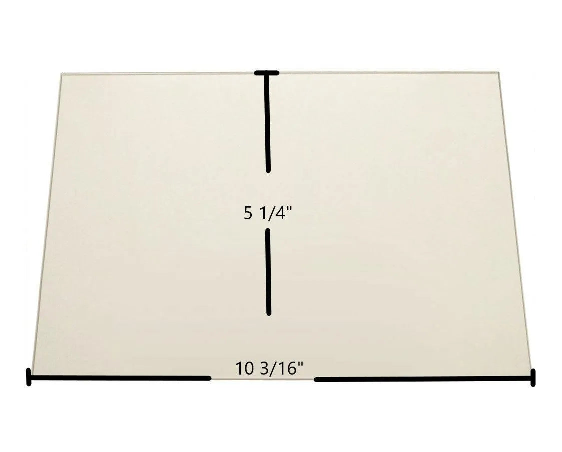 Quadra-Fire 1000 Pellet Glass - Woodstove Fireplace Glass