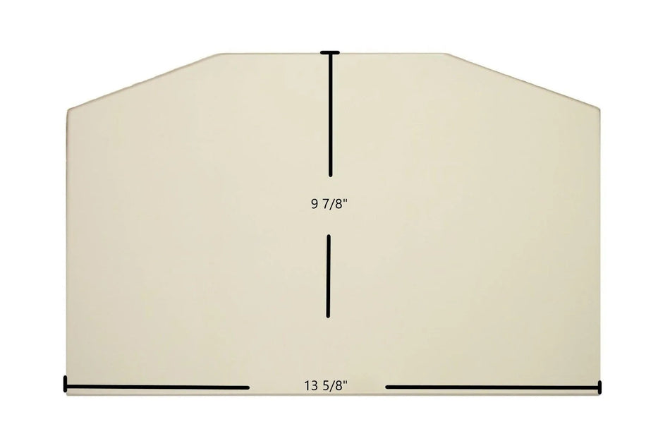 Regency H200 Ceramic Glass Panel – 13 5/8" x 9 7/8" (Part 940-345) - Total Hearth