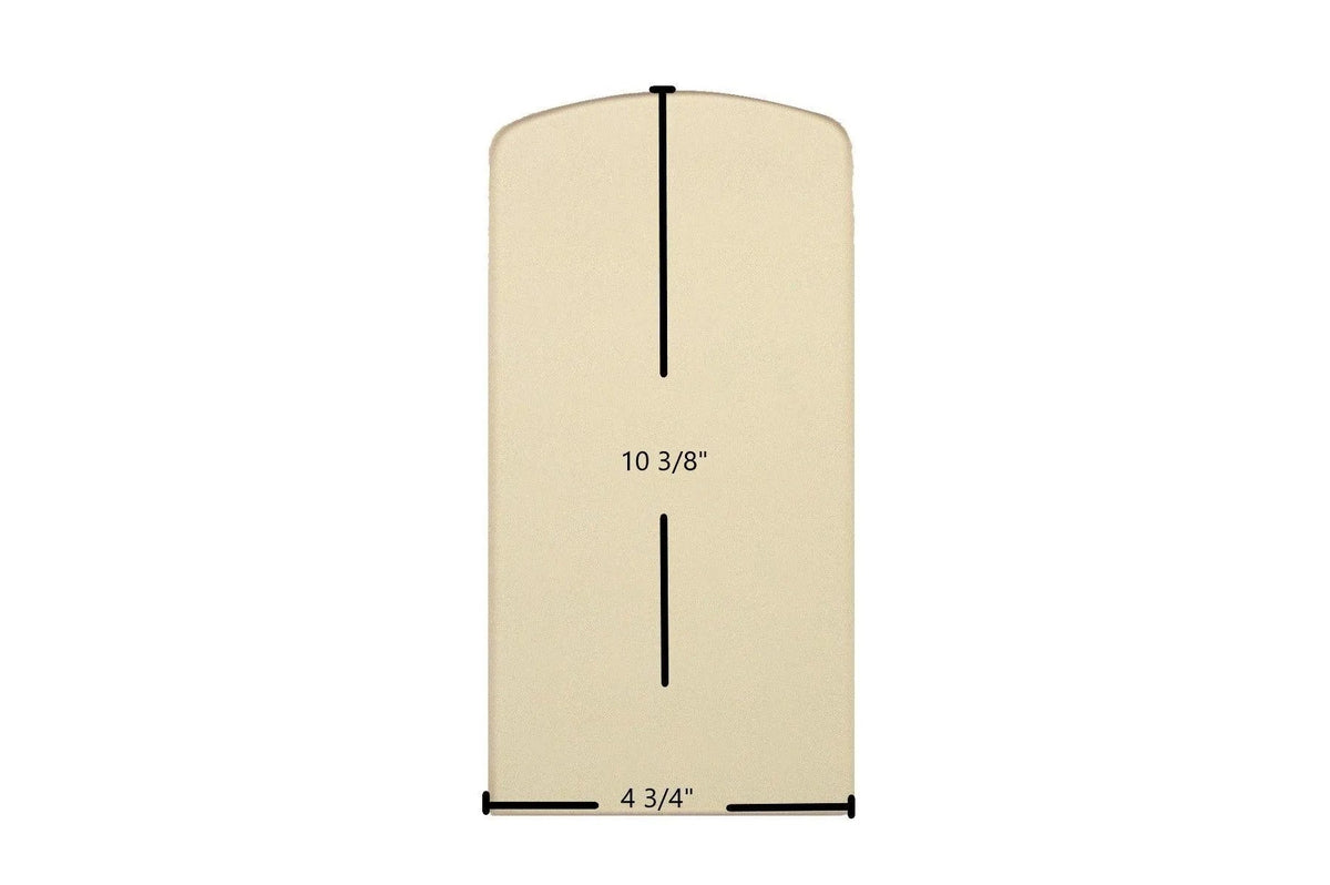 Sierra 4700 Side Glass / Ambassador 4700 TEC (7G7000) – 4 3/4" x 10 3/8" High-Temperature Ceramic Replacement - Total Hearth