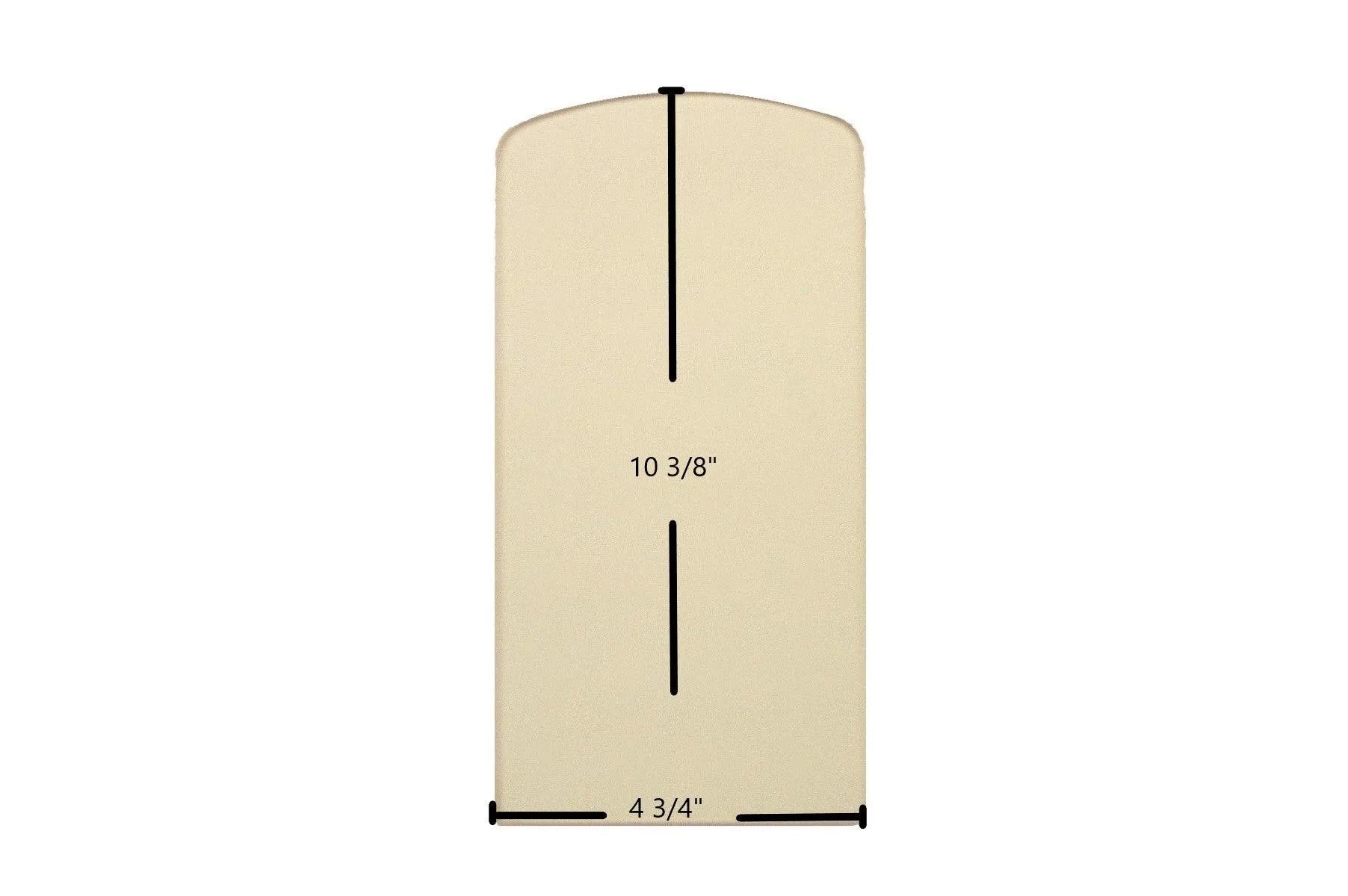 Sierra 4700 Side Glass / Ambassador 4700 TEC (7G7000) – 4 3/4" x 10 3/8" High-Temperature Ceramic Replacement - Total Hearth