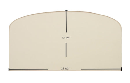 Vermont Castings EWF30 Glass Panel (25 1/2" x 13 1/4") | OEM High-Temp Replacement | Part #200-08684 - Total Hearth