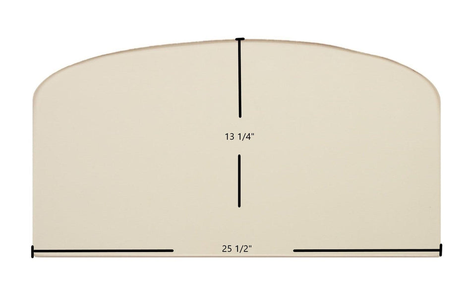 Vermont Castings EWF30 Glass Panel (25 1/2" x 13 1/4") | OEM High-Temp Replacement | Part #200-08684 - Total Hearth