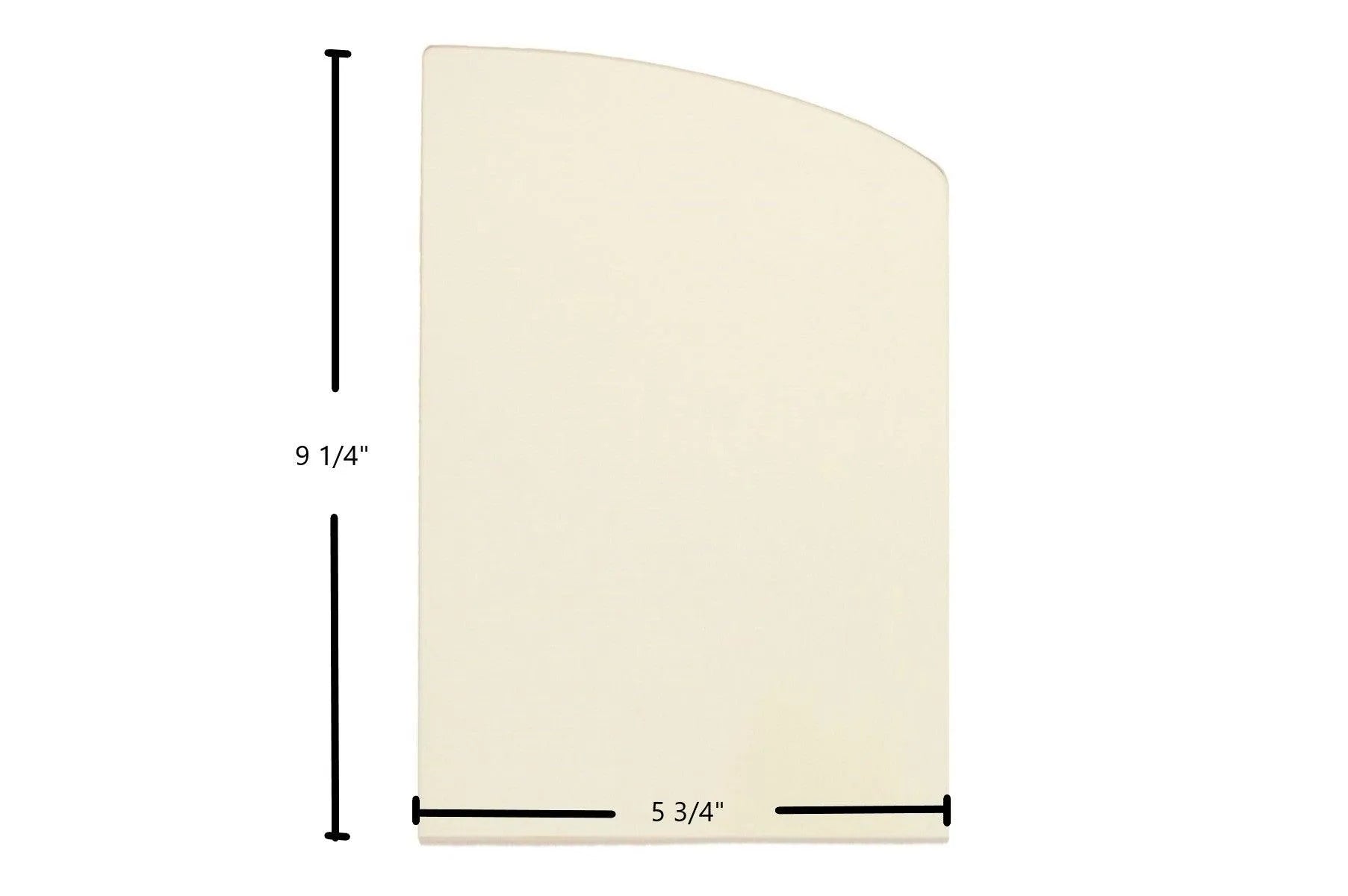 Vermont Castings Intrepid Flexburn Side Window Glass Panel (5 3/4" x 9 1/4") | OEM High-Temp Replacement | Part #30007394A - Total Hearth