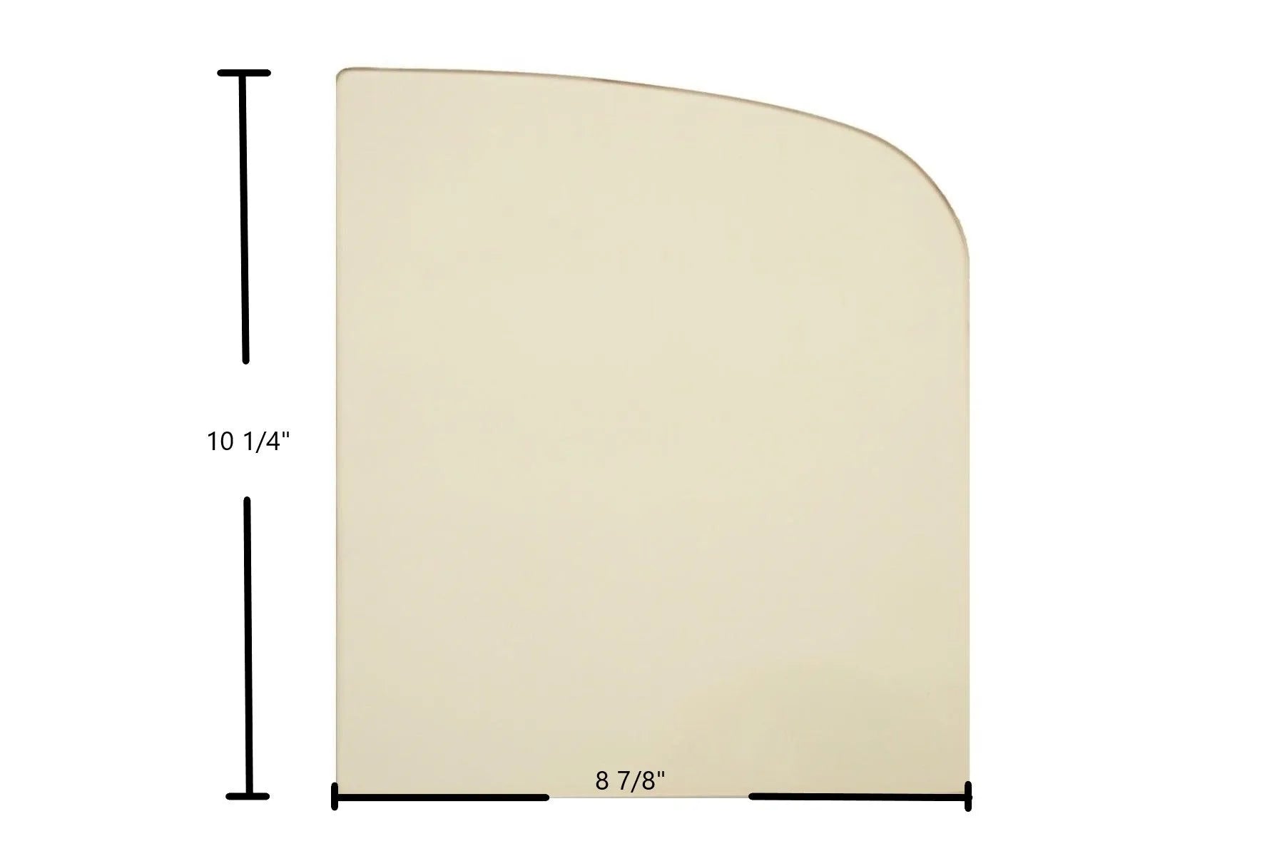 Vermont Castings Encore Flexburn 2040 Right Door Glass Panel (8 7/8" x 10 1/4") | OEM High-Temp Replacement | Part #3000-5299 - Total Hearth