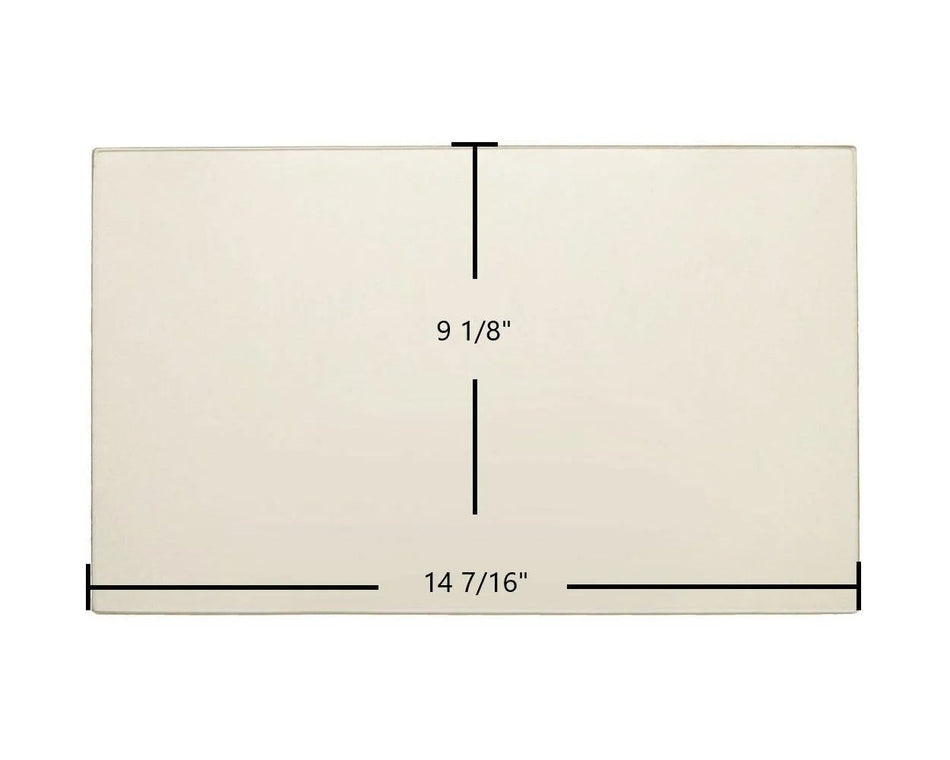 Vogelzang Colonial TR004 Glass Panel (14 7/16" x 9 1/8") | OEM High-Temp Replacement | Part #04-27 - Total Hearth