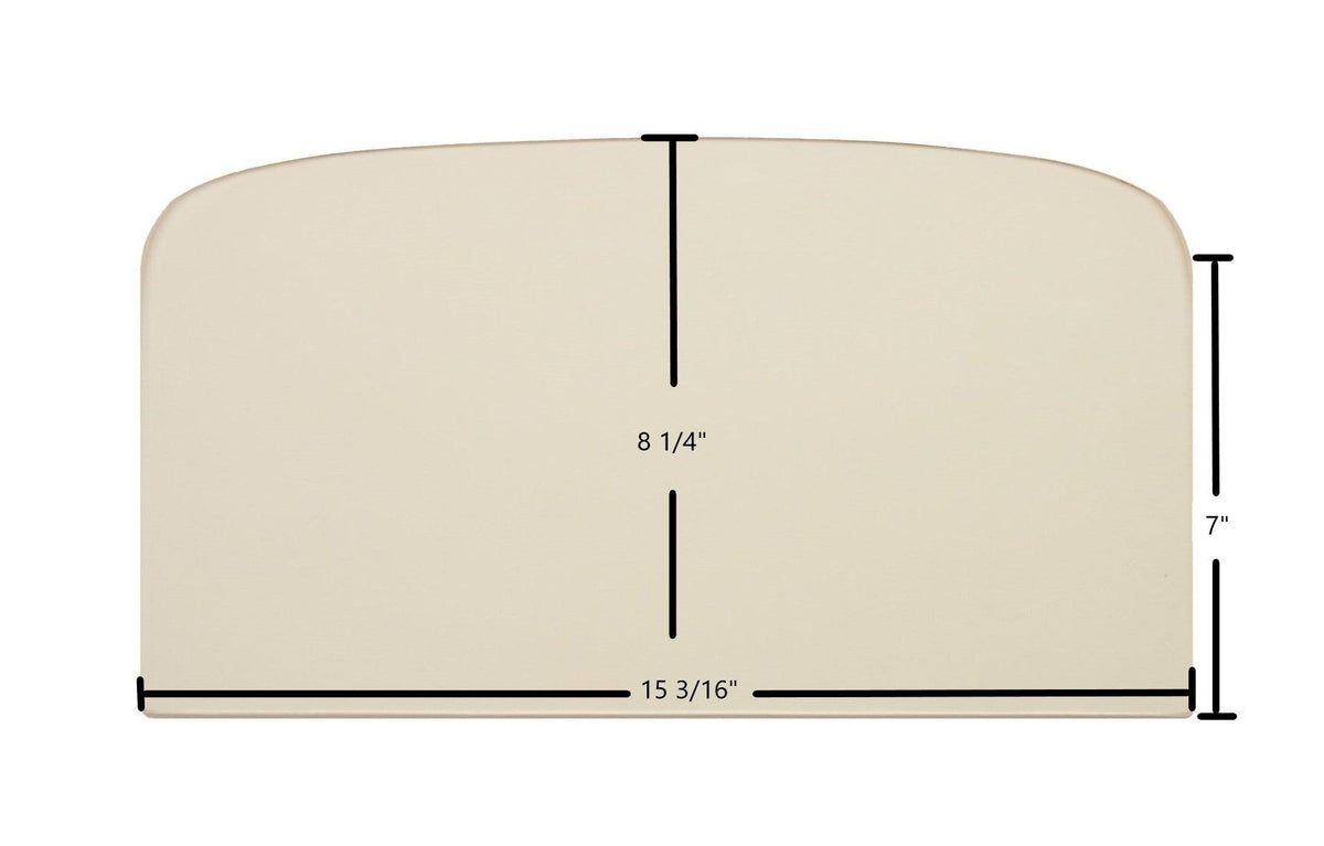 Vogelzang Defender TR001 Glass Panel (15 3/16" x 8 1/4") | OEM High-Temp Replacement | Part #1B-19 - Total Hearth