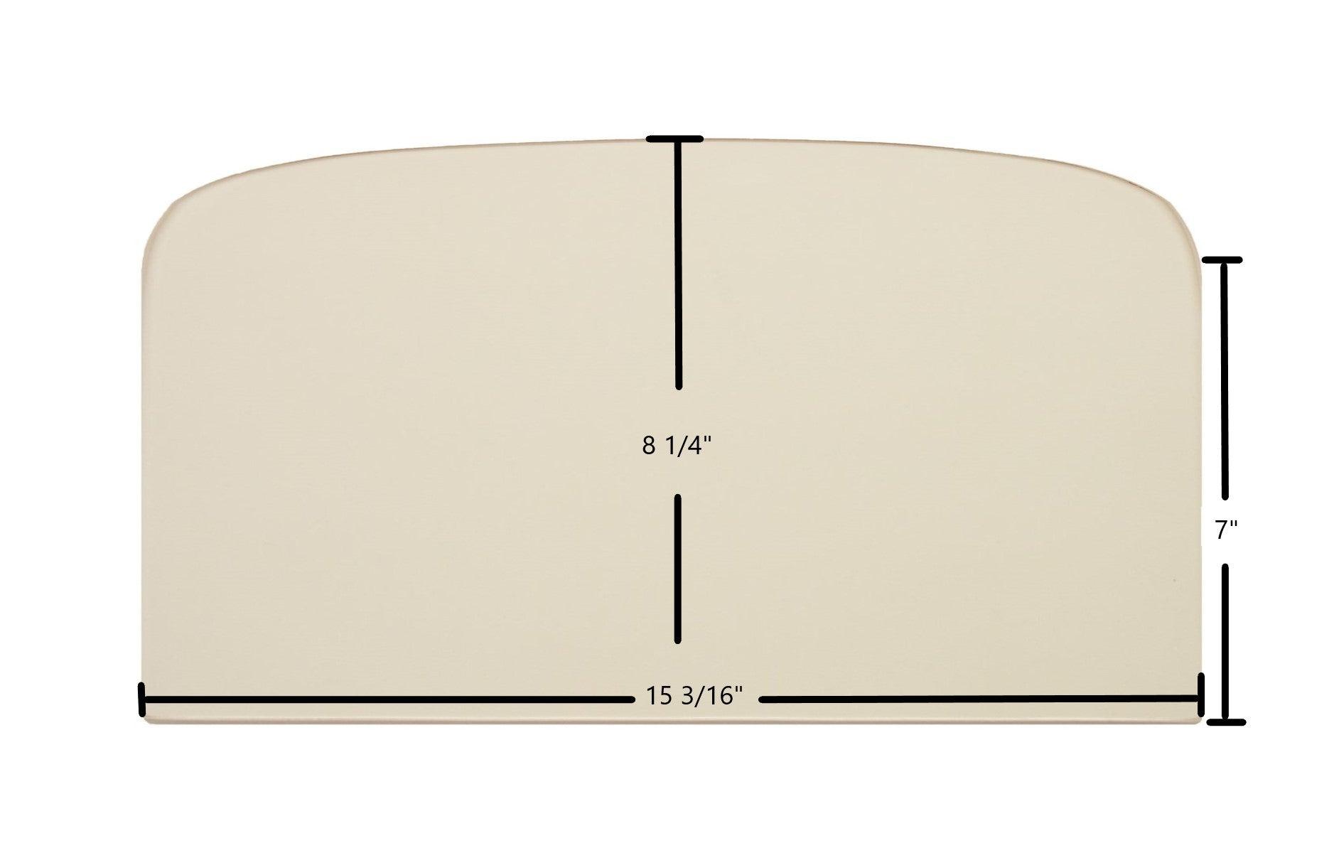 Vogelzang Defender TR001 Glass Panel (15 3/16" x 8 1/4") | OEM High-Temp Replacement | Part #1B-19 - Total Hearth