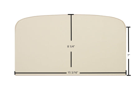 Vogelzang Defender TR001 Glass Panel (15 3/16" x 8 1/4") | OEM High-Temp Replacement | Part #1B-19 - Total Hearth