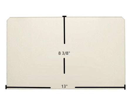 Vogelzang VG5770 Glass Panel (13" x 8 3/8") | OEM High-Temp Replacement | Part #892197 - Total Hearth