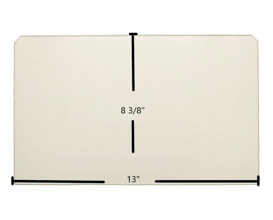 Vogelzang VG5770 Glass Panel (13" x 8 3/8") | OEM High-Temp Replacement | Part #892197 - Total Hearth
