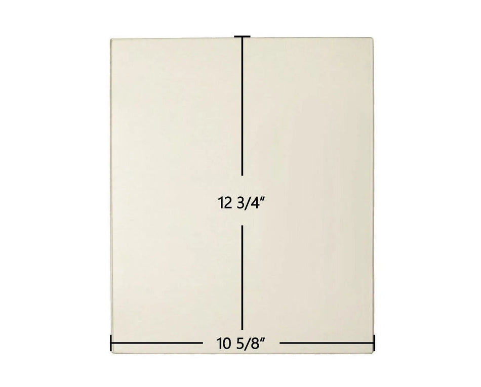 Leisure Line K Stove Ceramic Glass Panel – 12 3/4" x 10 5/8" (Part #2521 / B09BRGTF7F) - Total Hearth
