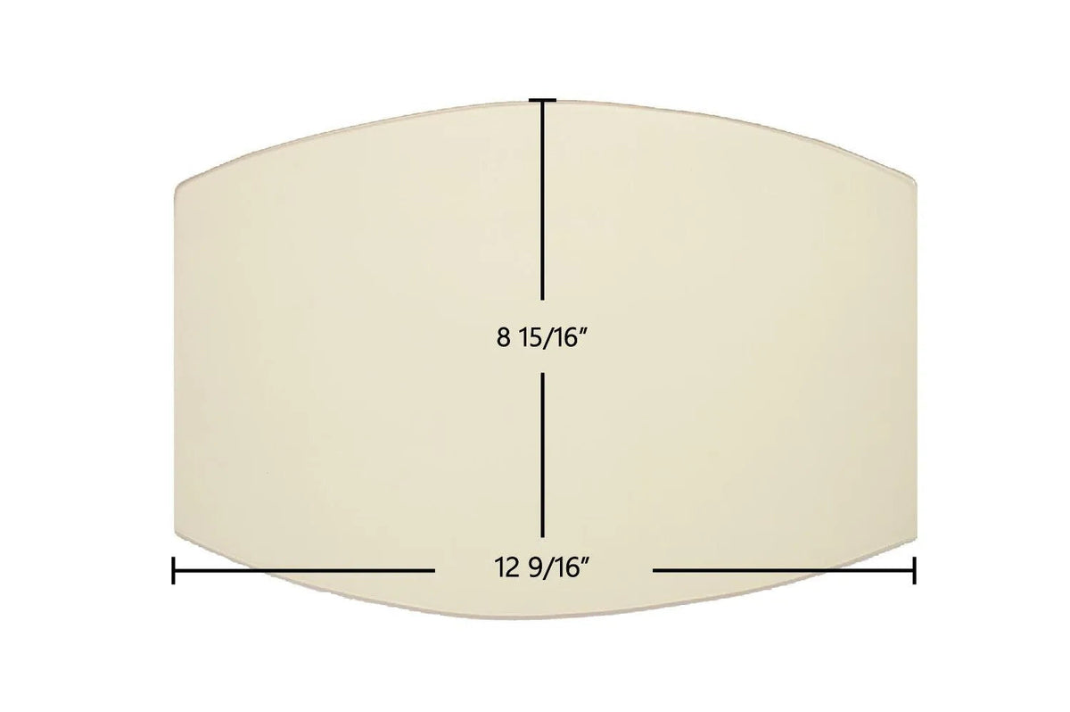 American Energy Magnum Baby, Essex, T40, Winchester Glass – 12 9/16" x 8 15/16" Arched (Part #RP2089) - Total Hearth