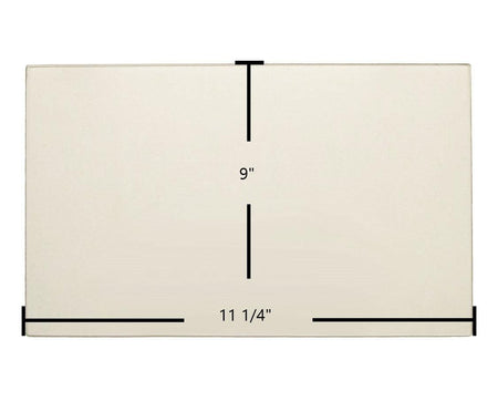 Appalachian 32-BW-1988, 37, 36 BW NEW Center Glass (0610-8019) - Woodstove Fireplace Glass