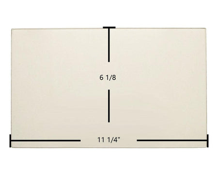 Appalachian 32-BW-1988, 37, 36-BW (Old) Side Glass – 11 1/4" x 6 1/8" (Part #7GA36S) - Total Hearth
