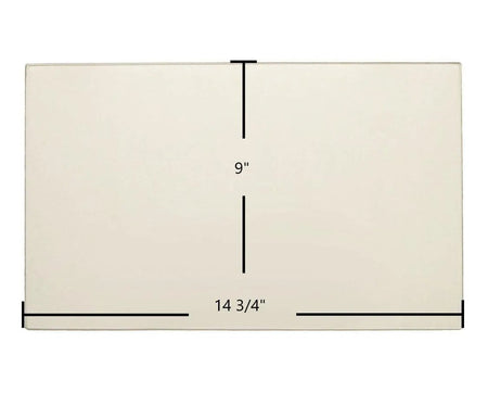 Archgard 1800, Chalet 1800 Replacement Glass – 14 3/4" x 9" (Part #307-0057) - Total Hearth