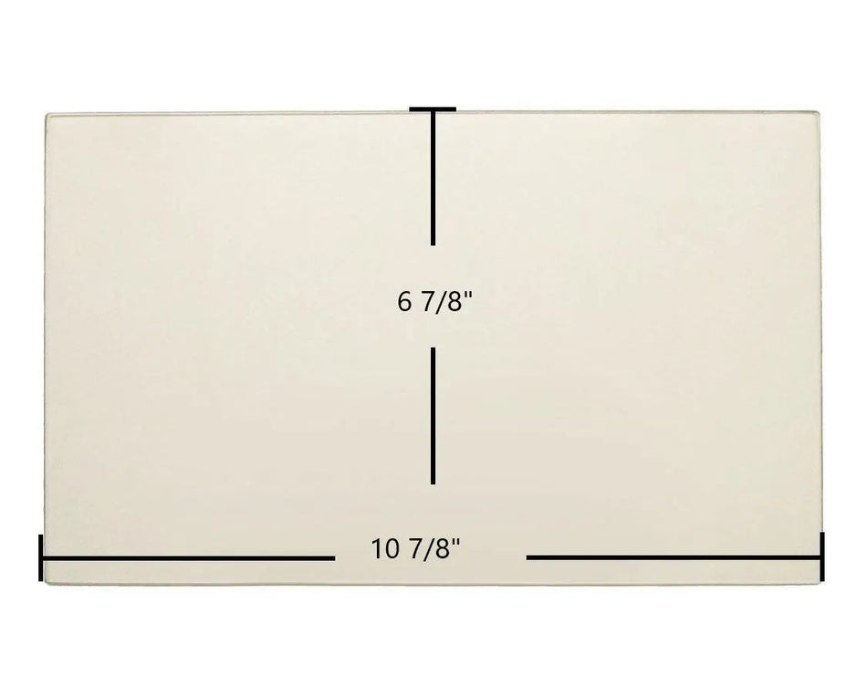 Arrow 1800A, 2400A, 1890 Replacement Glass – 6 7/8" x 10 7/8" (Part #1800A) - Total Hearth