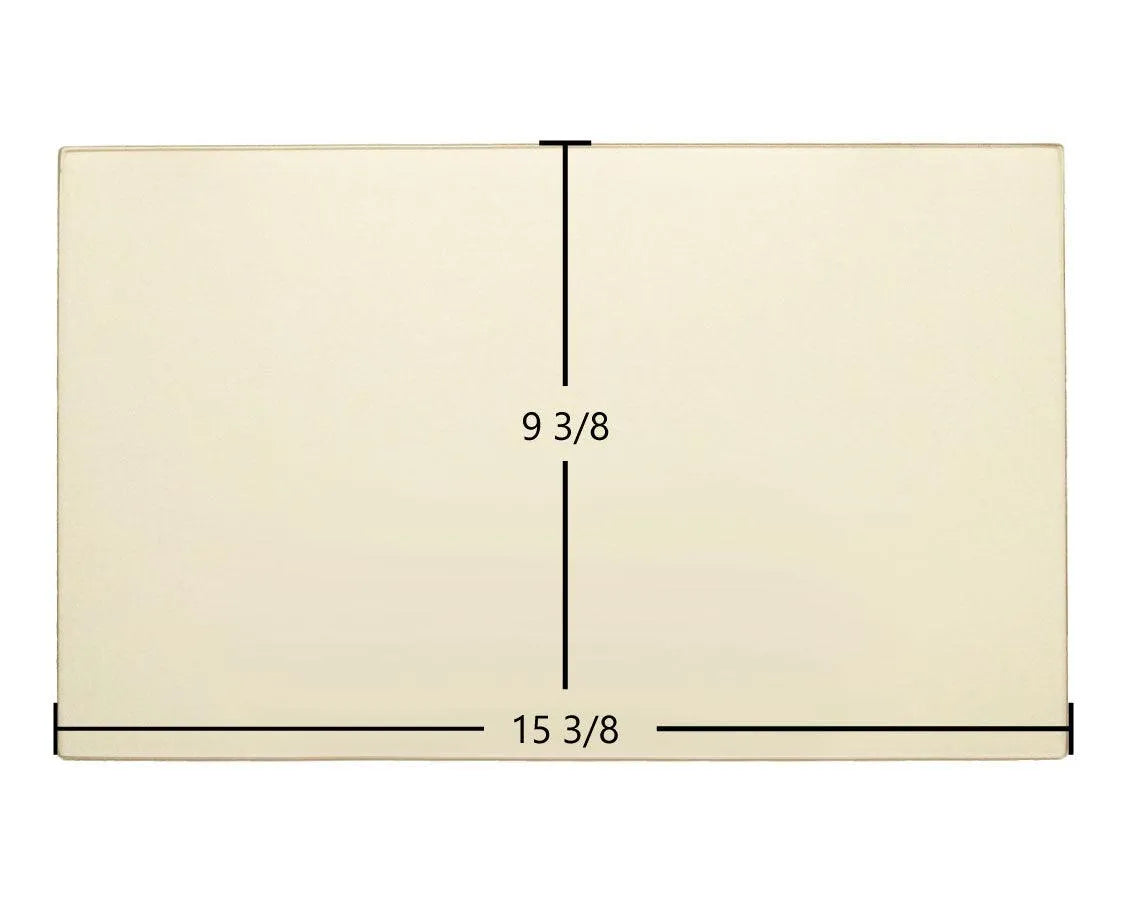 Avalon Camano / Lopi AGP Door Glass Replacement – 15 3/8" x 9 3/8" High-Temperature Ceramic Glass Panel (250-02073) - Total Hearth