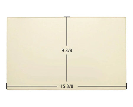 Avalon Camano / Lopi AGP Door Glass Replacement – 15 3/8" x 9 3/8" High-Temperature Ceramic Glass Panel (250-02073) - Total Hearth