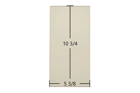 Ashley AP2000, AP2000I, AP2700 Side Glass Replacement – 10 3/4" x 5 3/8" Ceramic (C-D-802B) - Total Hearth