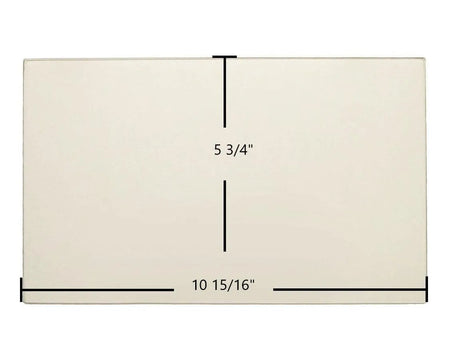 Breckwell SP2047 Lower Glass - Woodstove Fireplace Glass