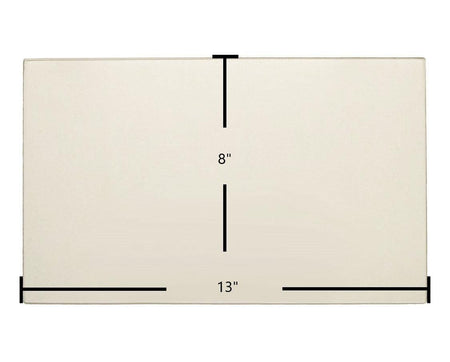 Buck Carolina I Small Door Glass Replacement – 13" x 8" High-Temperature Ceramic Glass Panel (PGBC377SM) - Total Hearth