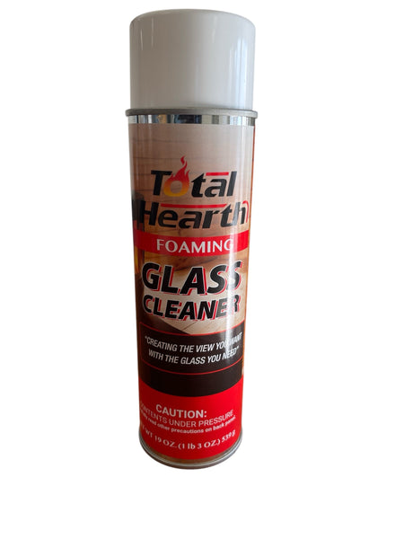 Total-Hearth Stove Glass Cleaner – 19 oz Foaming Spray | Ammonia-Free - Total Hearth