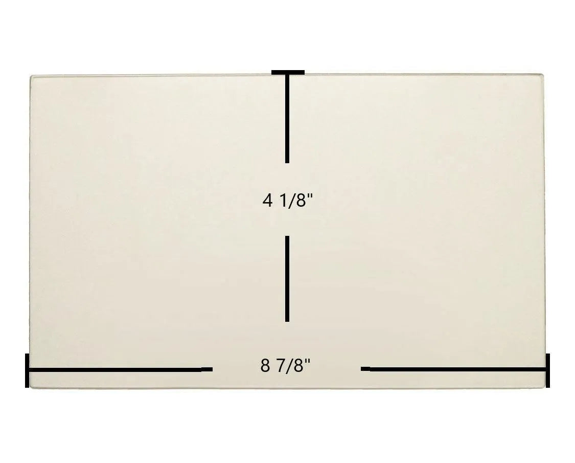 Consolidated Dutchwest & Dutchwest Cat Replacement Glass – 8 7/8" x 4 1/8" (Part #700-1107) - Total Hearth