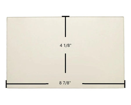 Consolidated Dutchwest & Dutchwest Cat Replacement Glass – 8 7/8" x 4 1/8" (Part #700-1107) - Total Hearth