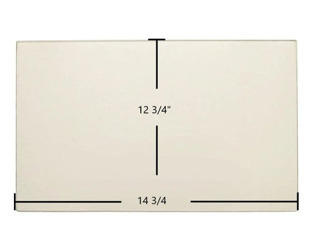 Century FW3200 Door Glass – 14 3/4" x 12 3/4" High-Temperature Ceramic Glass Panel (SE74023) - Total Hearth