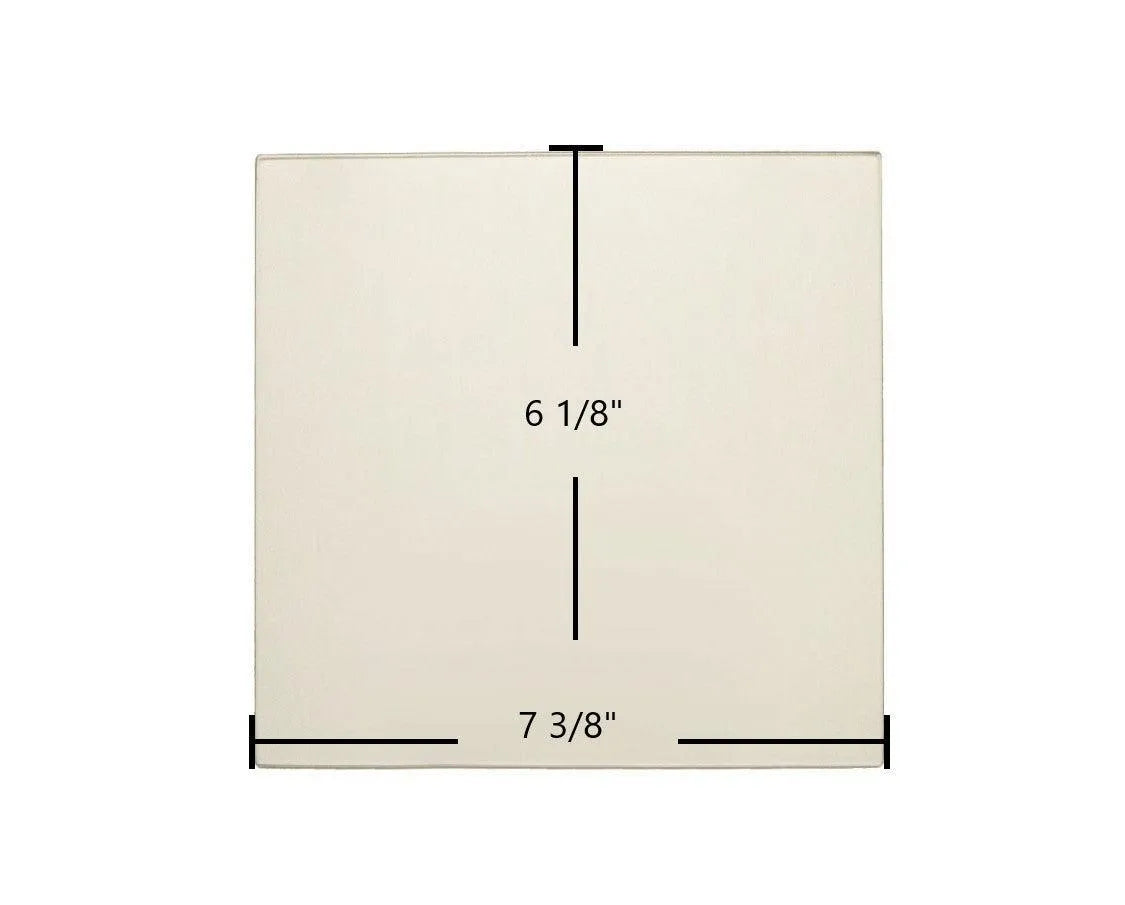 Coalbrookdale OSI Ceramic Glass Panel – 7 3/8" x 6 1/8" - Total Hearth