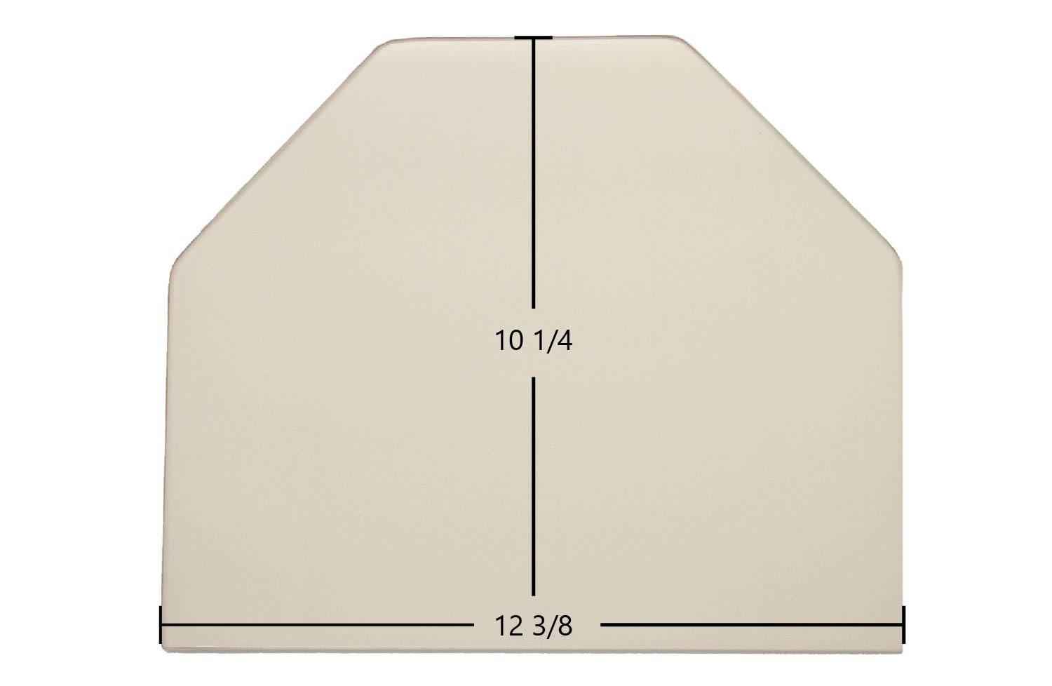 Consolidated Dutchwest Large #2461 Glass - Woodstove Fireplace Glass