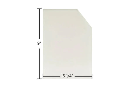 Country Flame E-2 Glass - Woodstove Fireplace Glass