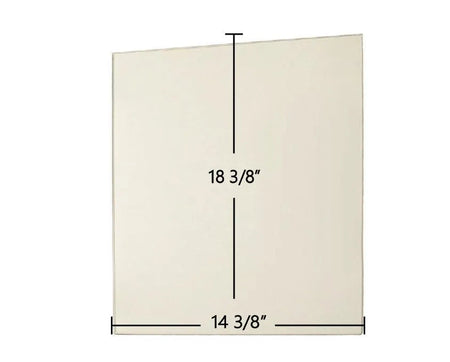 Country Flame FPD 500, Inglenook Glass - Woodstove Fireplace Glass