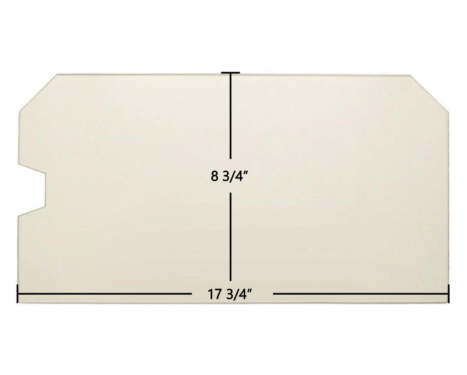 Country Performer C210/CA210, C160/CA160 Striker, S/SA/SS/ST 210 Performer (squared notch) Glass - Woodstove Fireplace Glass