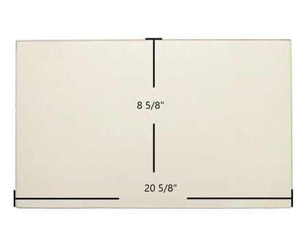 Country Comfort CC250 Ceramic Glass Panel – 20 5/8" x 8 5/8" (Part #CC2752) - Total Hearth