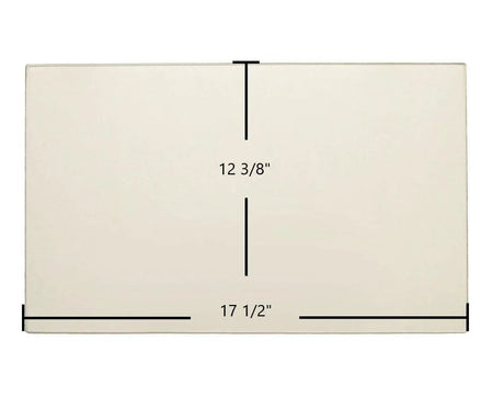 Dovre 425 Replacement Glass – High-Temp Ceramic Pyro-Glass (17-1/2" x 12-3/8") - Total Hearth