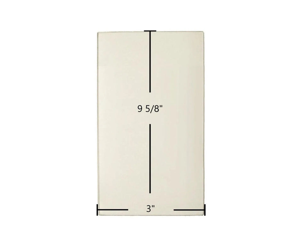 Earth Stove T150C Side Glass – 3" x 9 5/8" (Part #18281) - Total Hearth