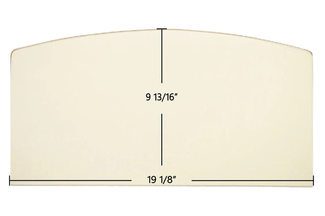 Elmira 1100, 1200, 1500, 1600 Ceramic Glass Panel (19 1/8" x 9 13/16") | Replacement Part #1411 / W1005 - Total Hearth