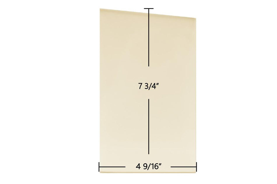 Energy King Bay 2000 Side Ceramic Glass Panel (4 9/16" x 7 3/4") | High-Temperature Replacement Glass - Total Hearth