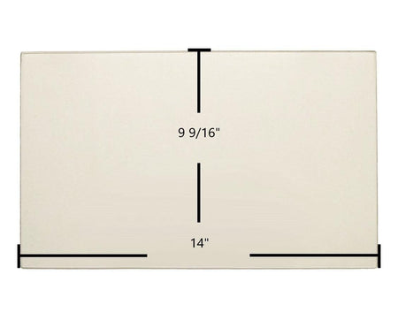 Enviro Bern, Mini Ceramic Glass Panel – OEM Replacement (14" x 9 9/16") | Part #50-1155 - Total Hearth