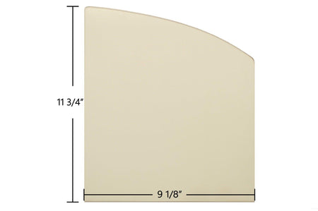 Fireplace Xtrordinair FPX 36A / 36 Elite Ceramic Archtop Door Glass – OEM Replacement (9 1/8" x 11 3/4") | Part #98500730 - Total Hearth