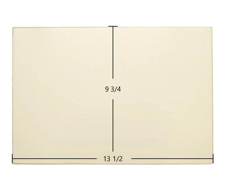 Fisher 7G9341312 Ceramic Door Glass – OEM Replacement (13 1/2" x 9 3/4") | Part #7G9341312 - Total Hearth