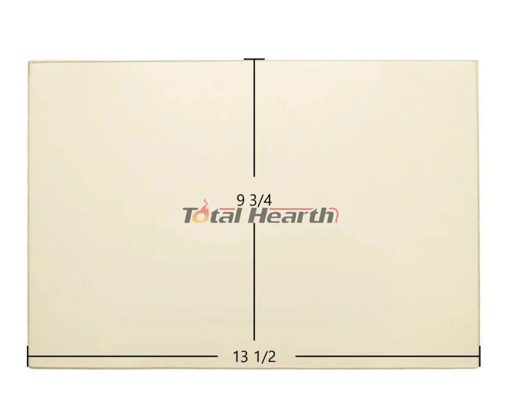 Fisher 7G9341312 Glass - Woodstove Fireplace Glass