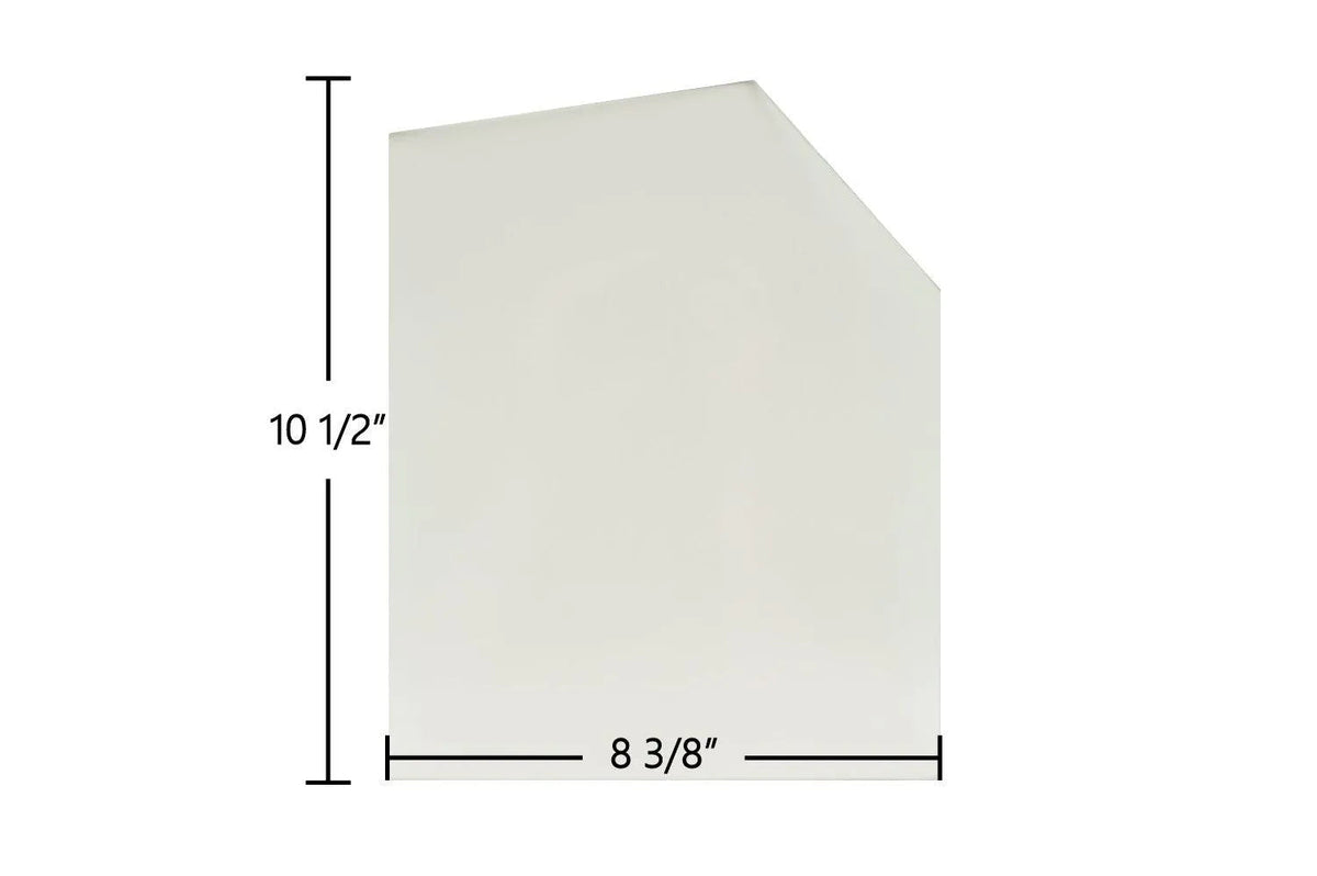 Fisher Grandma Bear IV Ceramic Door Glass – OEM Replacement (8 3/8" x 10 1/2") | Part #fisher-gma-iv - Total Hearth