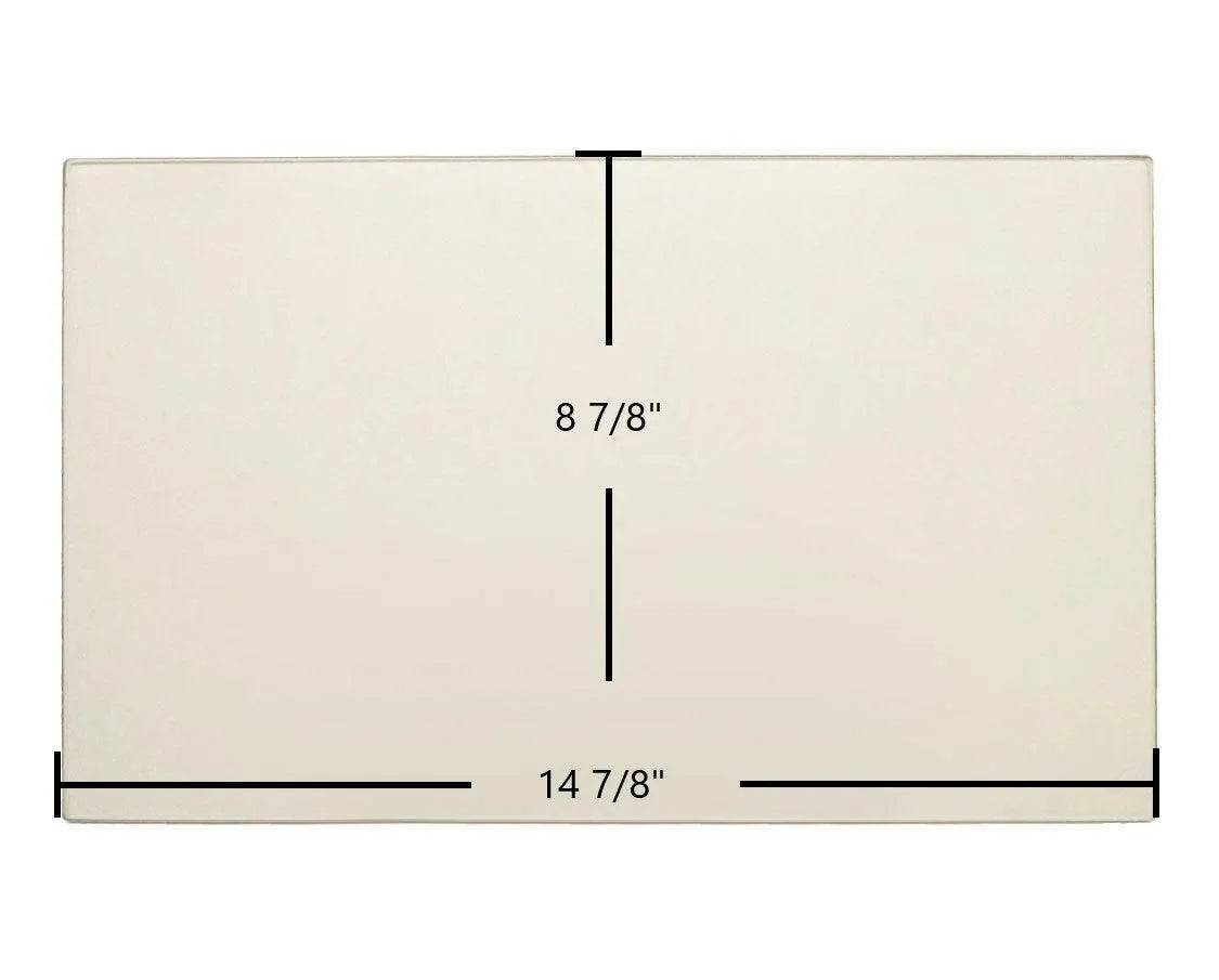 Flame Energy TD 1.1 Ceramic Door Glass – OEM Replacement (14 7/8" x 8 7/8") | Part #SE54582-01 - Total Hearth